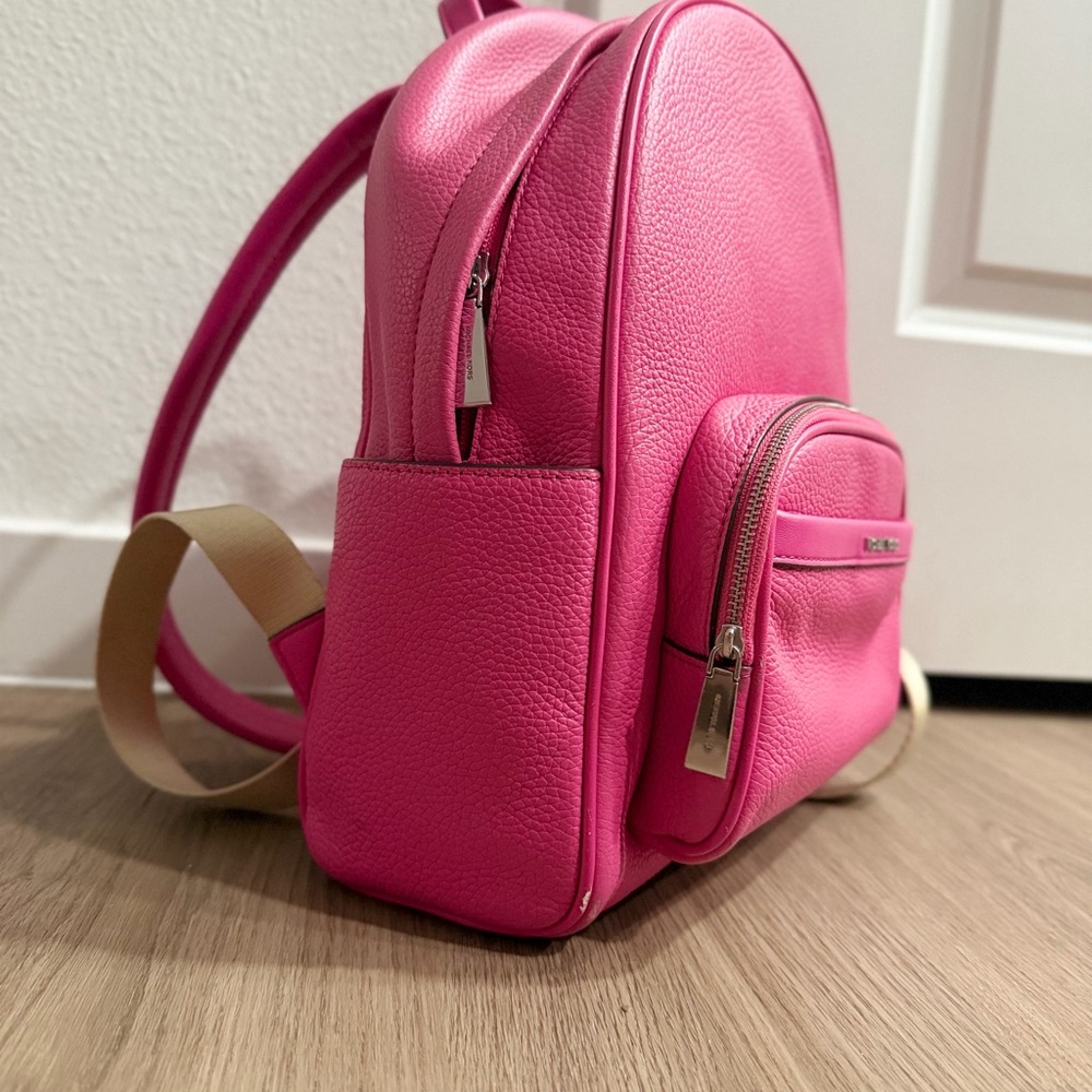 Michael Kors Fuchsia Backpack - Picture 2 of 6